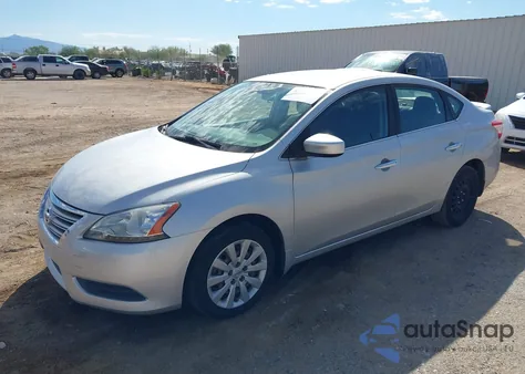2015 Nissan Sentra Sv z USA, uszkodzony, nr VIN 3N1AB7AP6FY299949